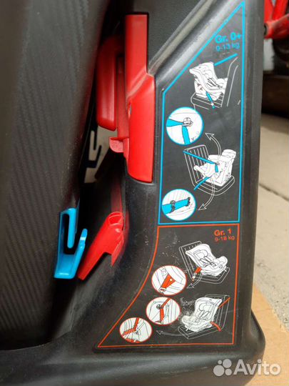 Детское автокресло от 0 до 18 chicco eletta