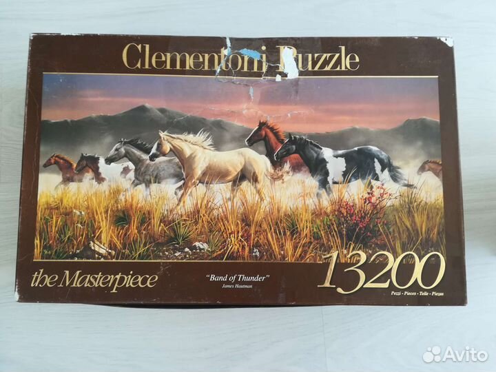 Пазл Clementoni Табун Лошадей 13200 деталей