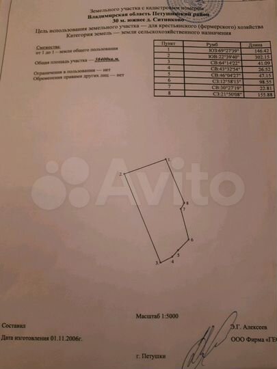 Участок 3,84 га (СНТ, ДНП)