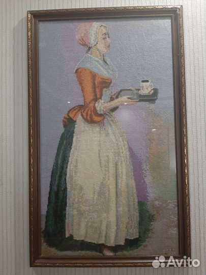 Картина вышитая крестом