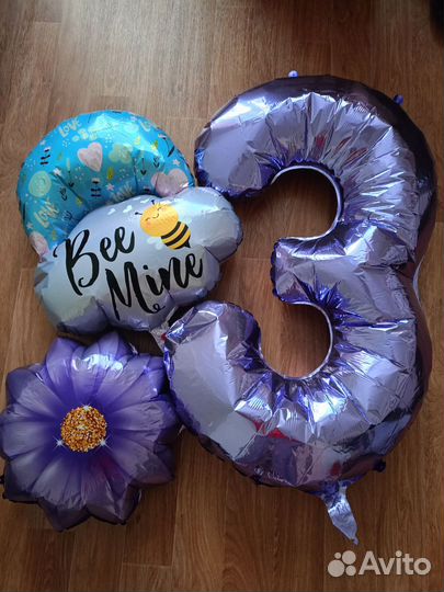 Шары набор на 3 года