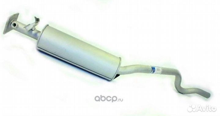 Резонатор Daewoo Nexia 96- короткий под катализато