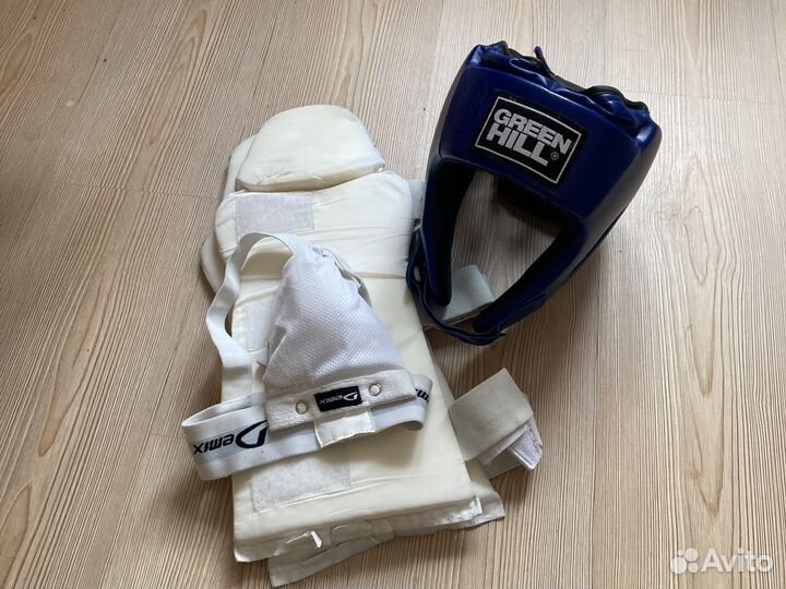 Шлем защита дзюдо