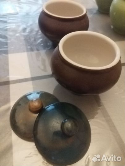 Глиняный горшок для запекания