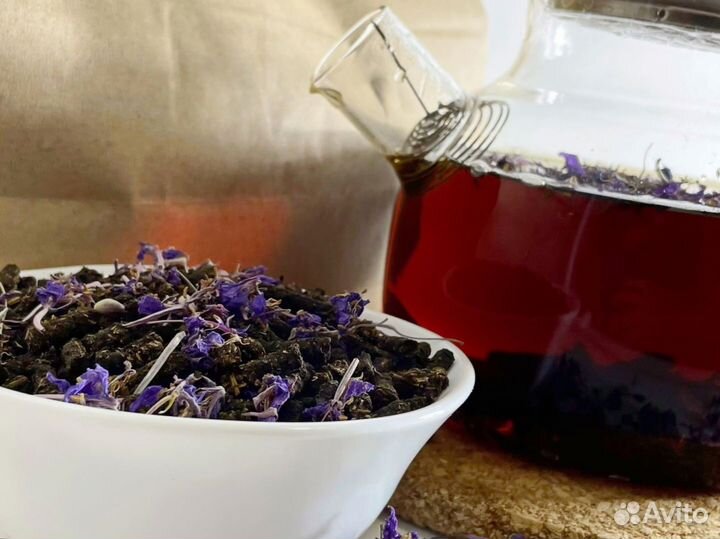 Иван-чай 1 кг с цветами сезона 2023, натуральный