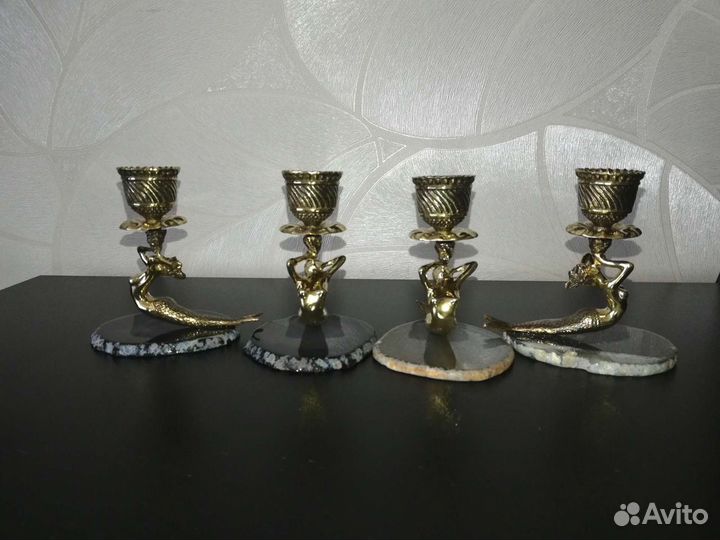 Подсвечник латунь бронза