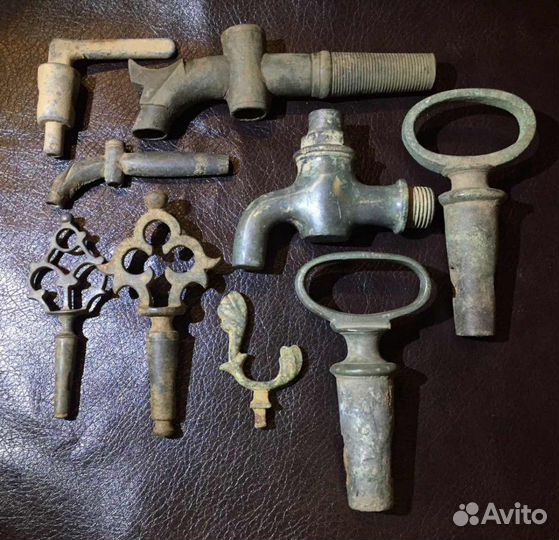 Краник и части самовара