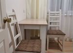 Новый кухонный стол и стулья из массива