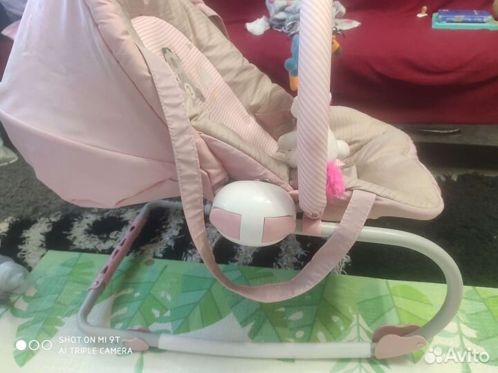 Детские качели шезлонг