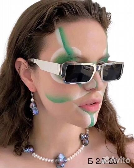Солнцезащитные очки металлические