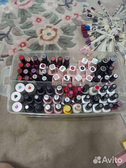 Набор гель лаков баз и гелей для маникюра