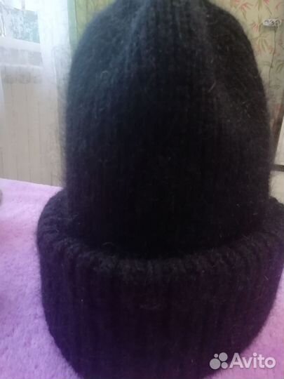 Шапка из пуха норки 56-58 размер
