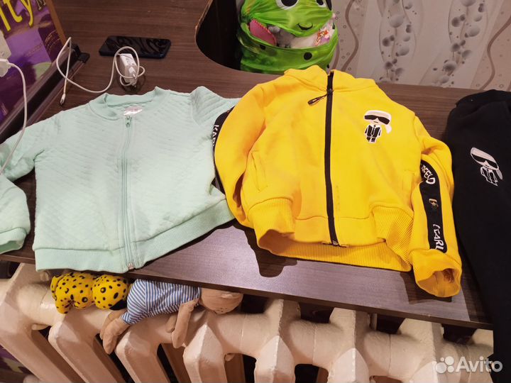 Пакет теплых вещей на девочку