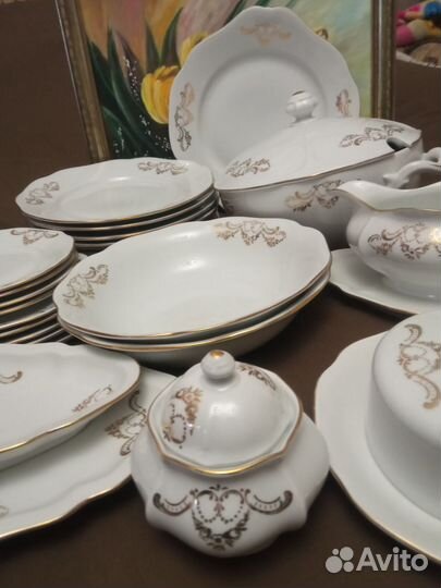 Сервиз столовый, Богемия, Чехословакия