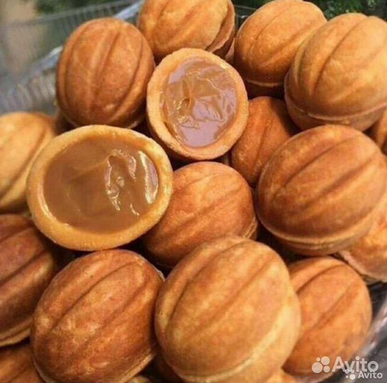 Орешки со сгущенкой