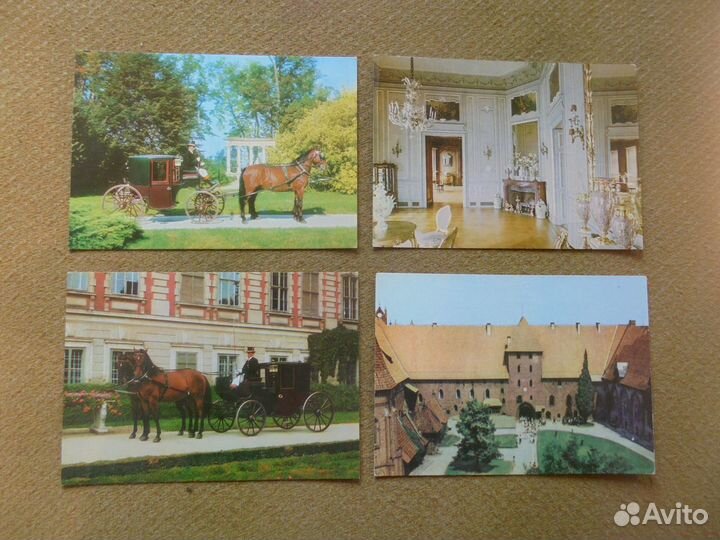 Польша 1960-х Города курорты архитектура мал тираж