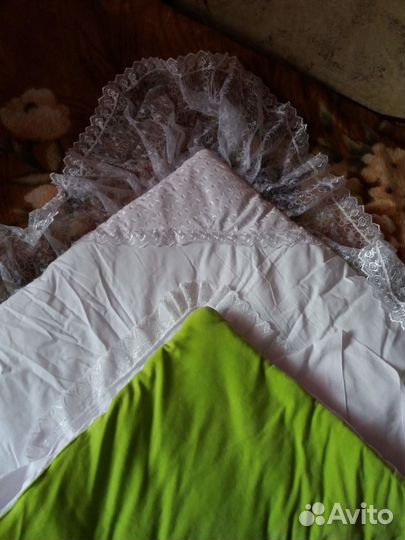 Конверт-одеяло на выписку зимний