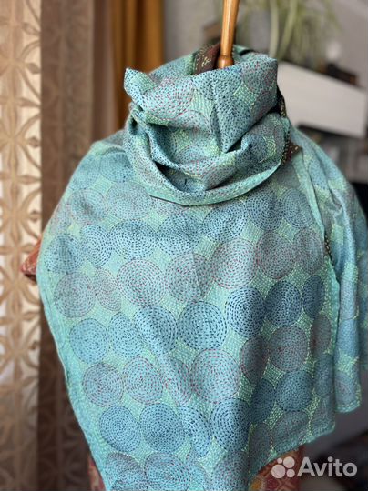 Шелковые шарфы, палантины в Бохо стиле