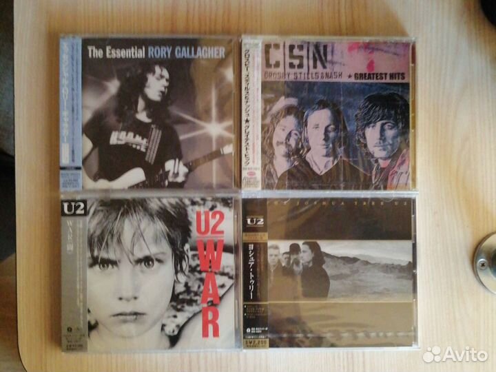 CD Iron Maiden, Metallica, U2, Yes и др