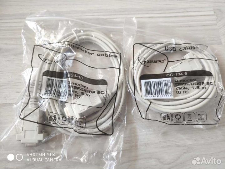 Модемный кабель DB9F-DB9F