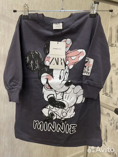Платье для девочки zara 86 92 98 104 110