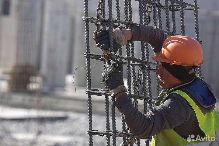 Разнорабочий на монолит (питание, проживание)