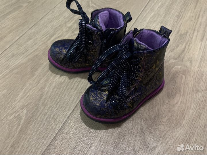 Ботинки демисезонные для девочки