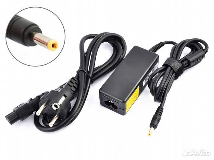 Блок питания для ноутбука HP 19V / 1,58A (4,0 x 1