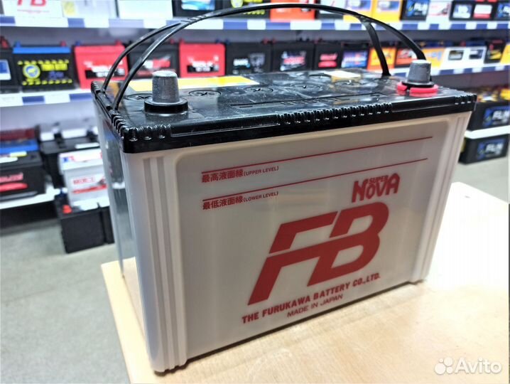 Доставка Акб 80Ач Furukawa FB Super Nova 95D31L Яп
