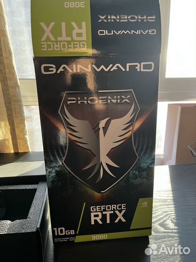 Коробка от Geforce RTX 3080 phoenix