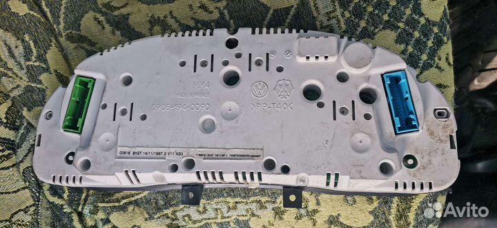 Панель приборов volkswagen passat b5