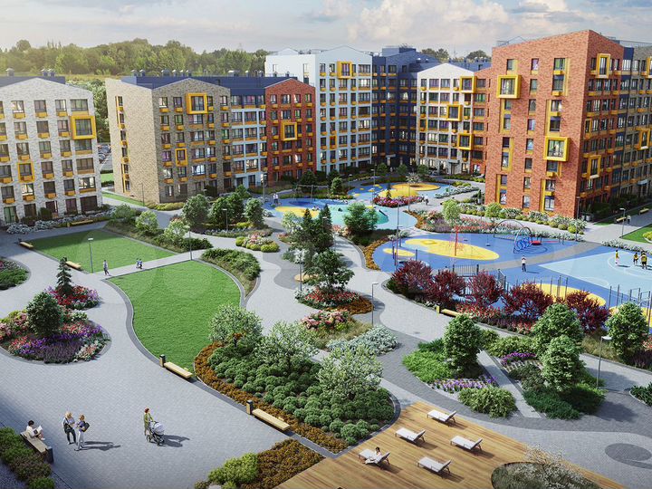 1-к. квартира, 47 м², 4/8 эт.