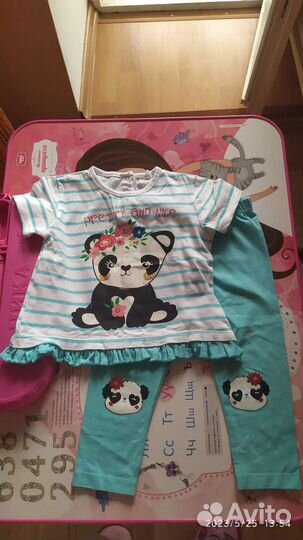 Одежда для девочки, рост 80-86