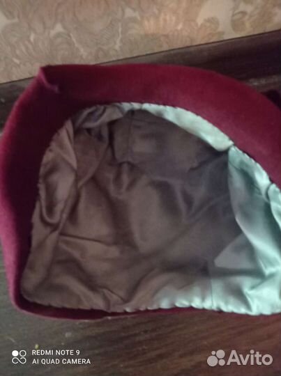 Шляпа женская СССР