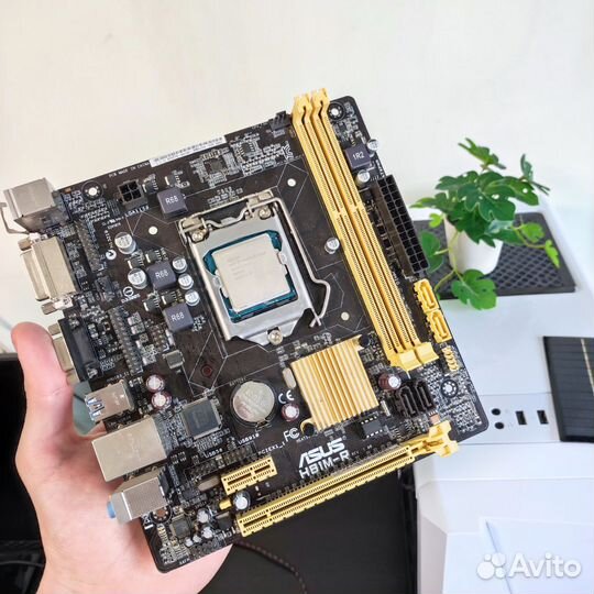 Материнская плата 1150, H81