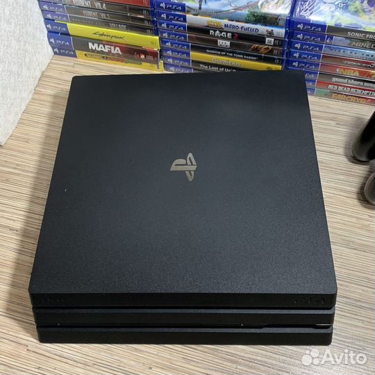 Sony PS4 Pro 1TB PlayStation 4 Гарантия + 40 Игр