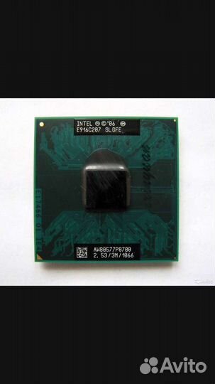 Процессоры для ноутбуков i5;i7;P8700