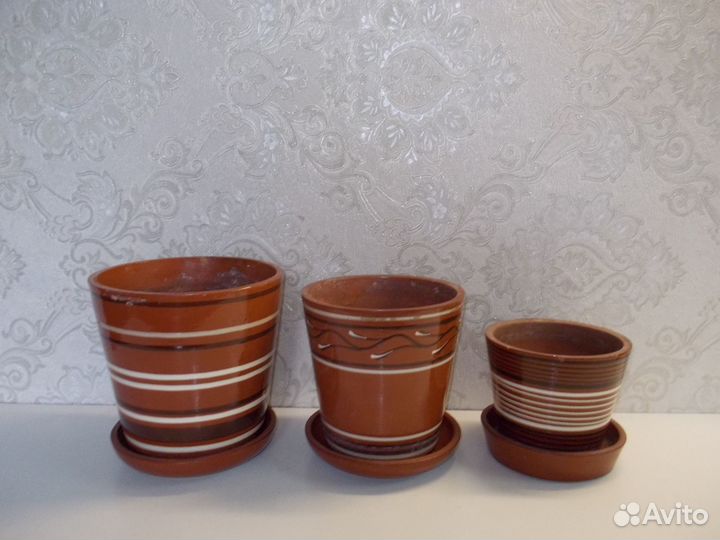 Цветочные горшки