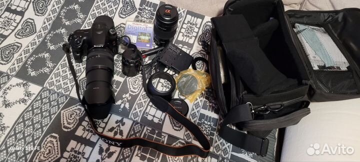 Зеркальный фотоаппарат sony а 65