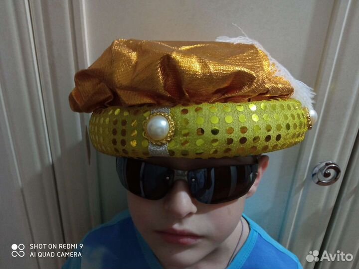 Карнавальные шапки принц и принцесса