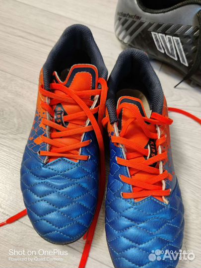 Детские футбольные бутсы 35 размер