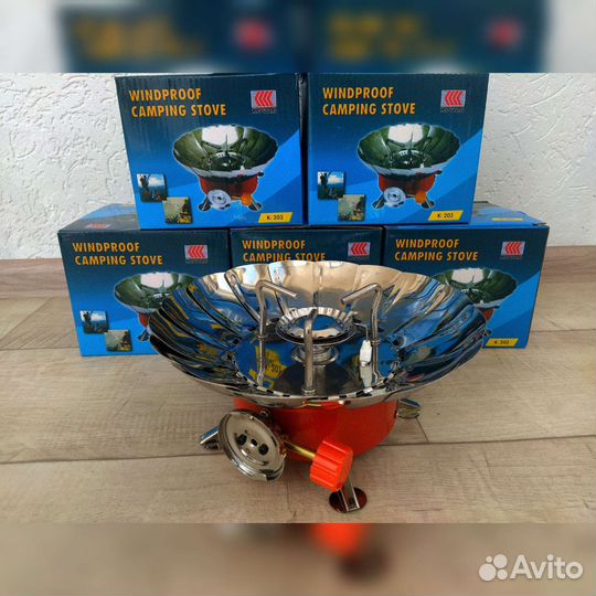 Плитка газовая туристическая