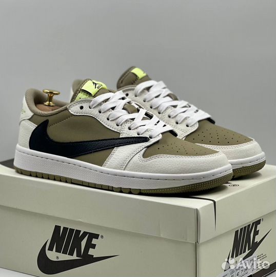 Кроссовки Travis Scott x Air Jordan 1 Low Golg 6.0