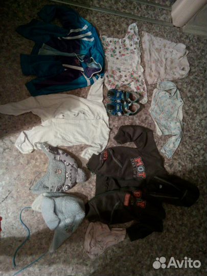Вещи от 0 до 3 лет пакетом