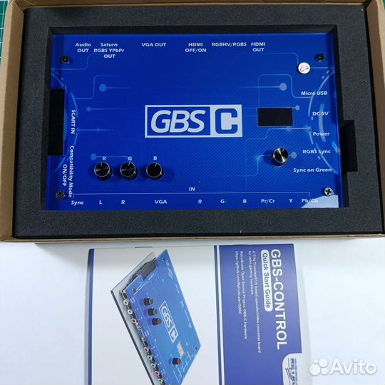 Retroscaler gbsc конвертер для ретроприставок