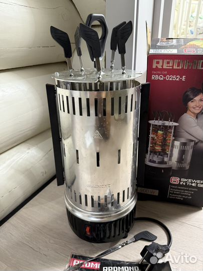 Электрошашлычница Redmond