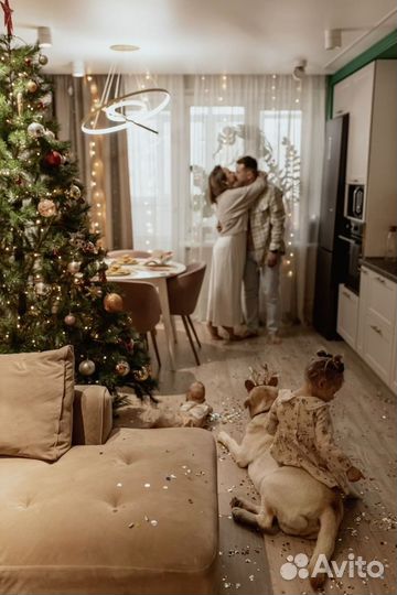 Новогодняя фотосессия дома