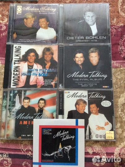 Modern talking thomas anders cd (диски)