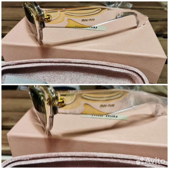Очки MiuMiu-оригинал. Очки солнцезащитные разные