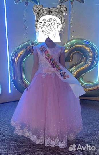 Нарядное платье для девочки